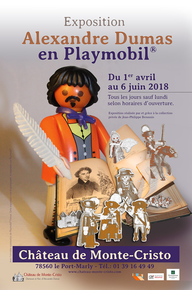 Affiche Dumas Playmobil