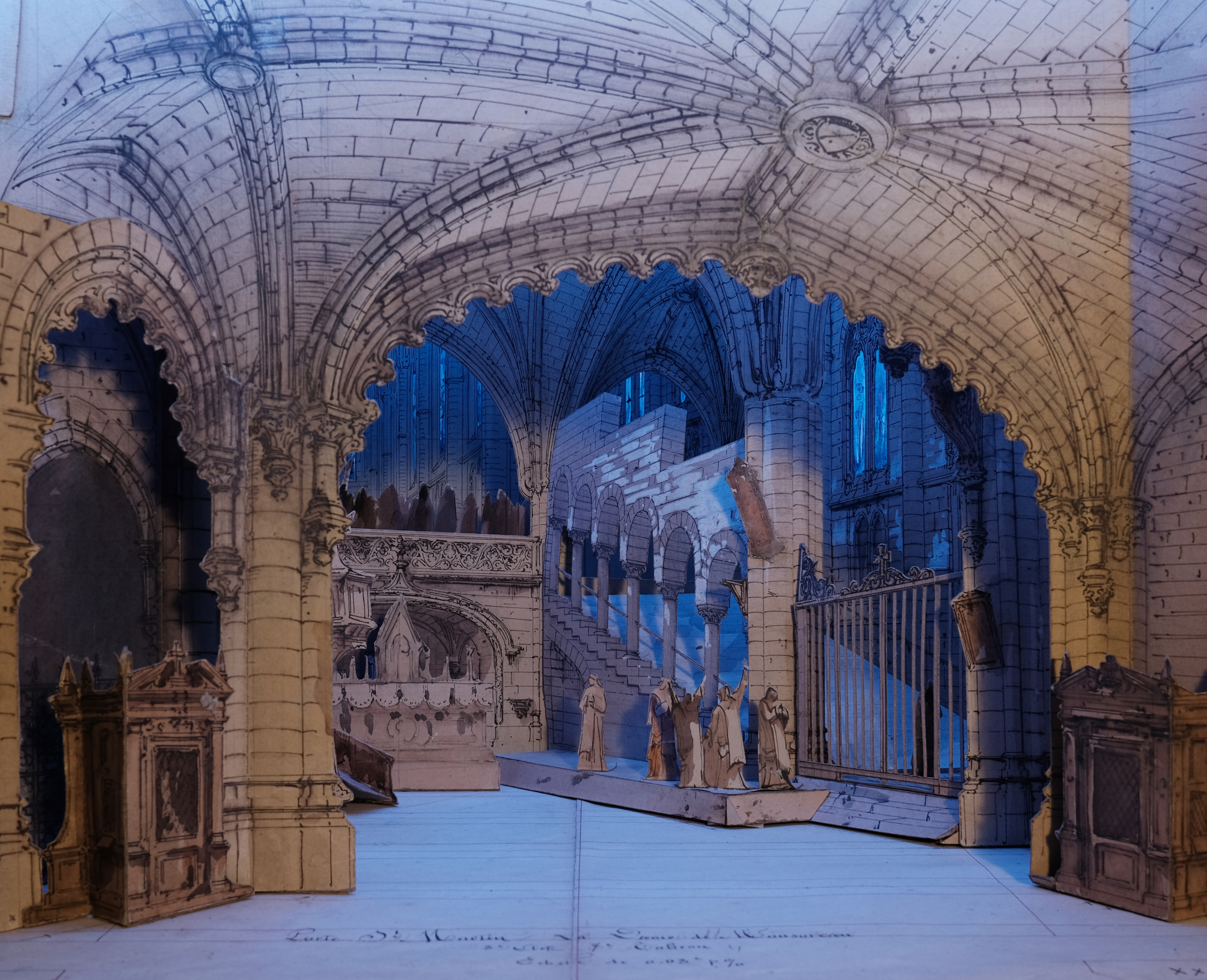décor dame de monsoreau